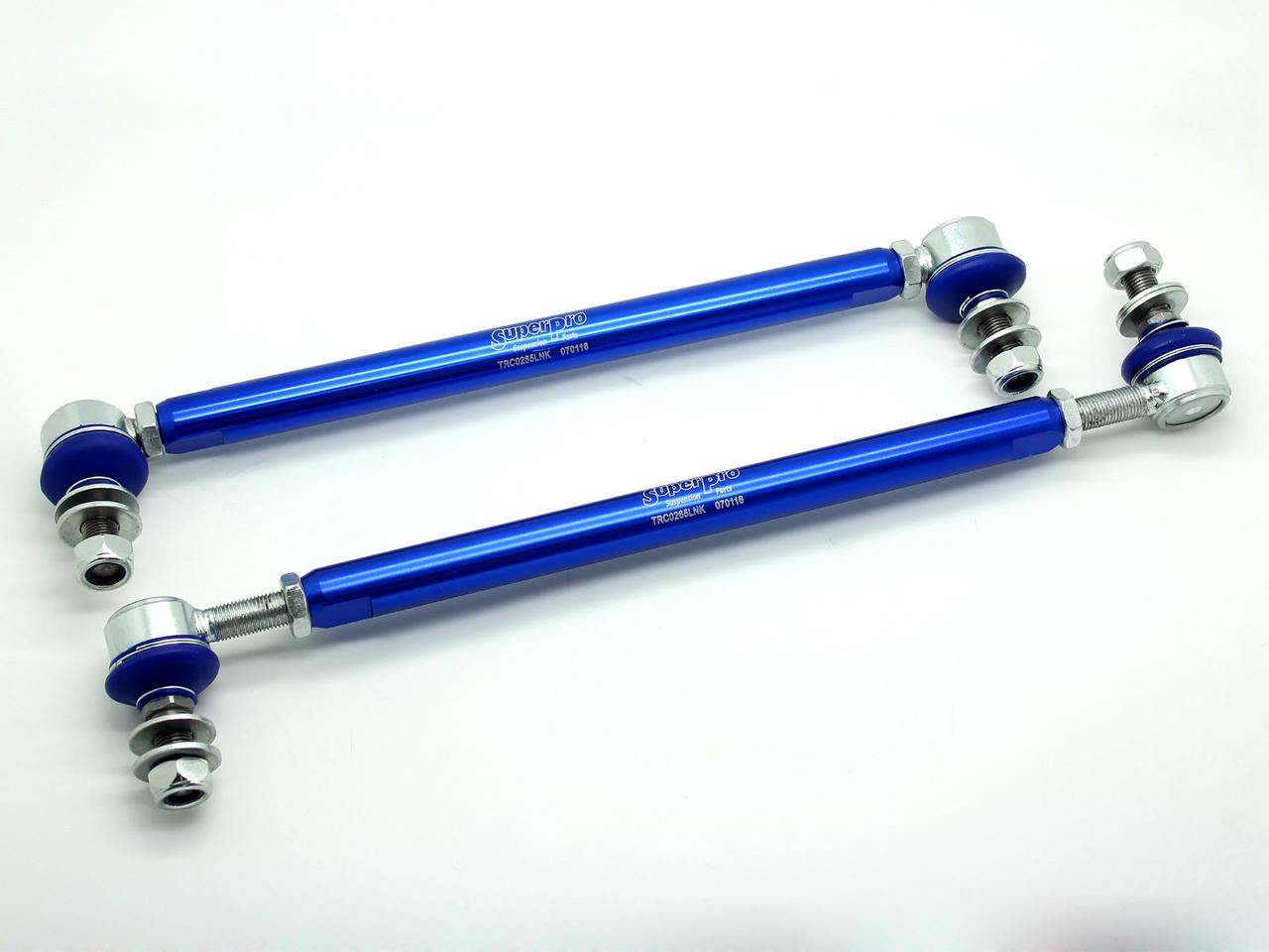 Renault Clio Mk4 SuperPro Anti-Roll Bar Link Kit: Heavy-duty adjustable